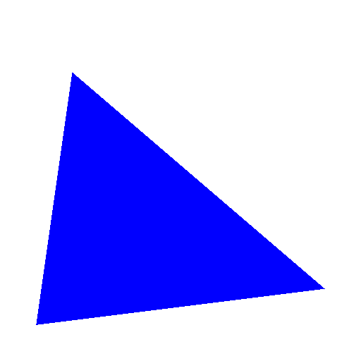 Blue Triangle