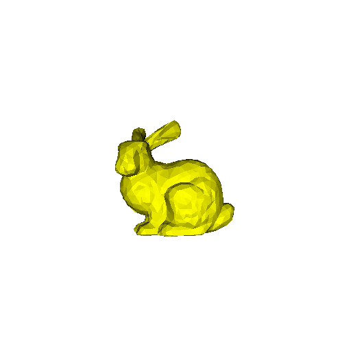 Flat Shaded Bunny
