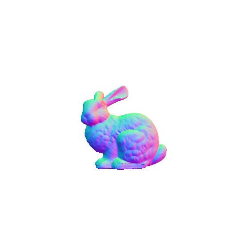 Bunny No Z Buffer